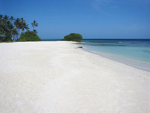 Foto Der weiße Sandstrand - 