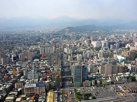 Foto Blick vom Taipeh Tower