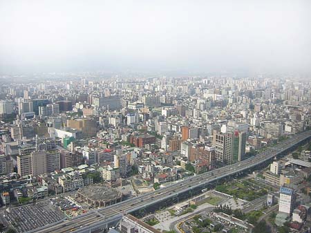 Blick vom Taipeh Tower Fotos