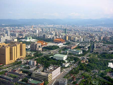 Foto Blick vom Taipeh Tower