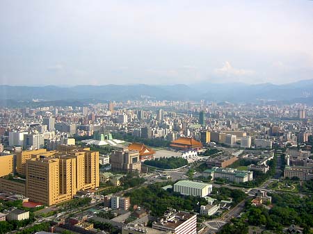 Foto Blick vom Taipeh Tower