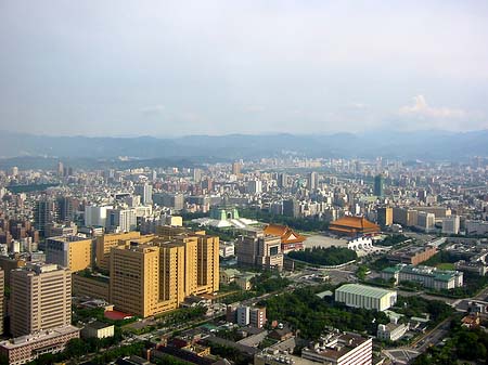 Fotos Blick vom Taipeh Tower