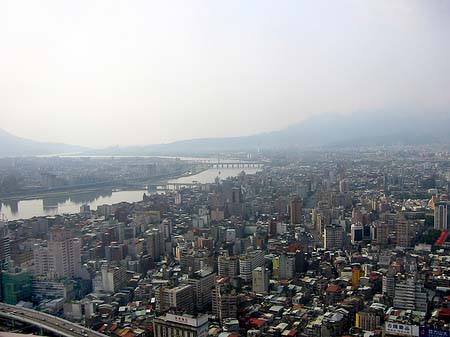 Foto Blick vom Taipeh Tower