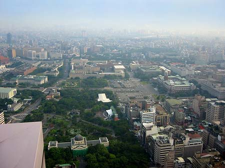 Blick vom Taipeh Tower Foto 