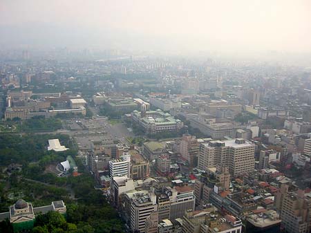 Blick vom Taipeh Tower Fotos