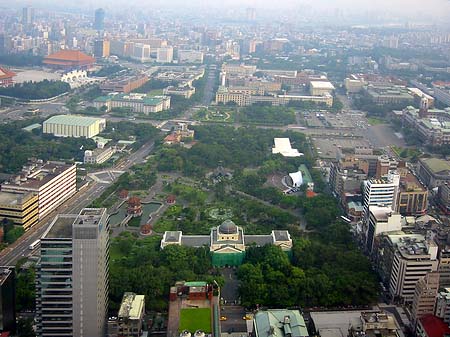 Blick vom Taipeh Tower Foto 