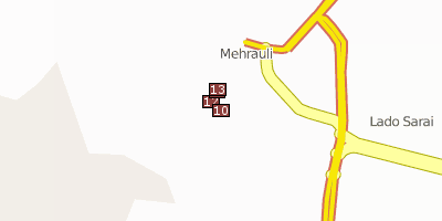 Stadtplan Qutb Minar Neu Delhi